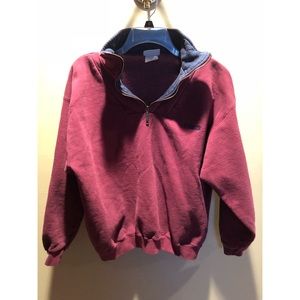 Vintage Men’s Discuss Athlete Quarter zip up Hoody